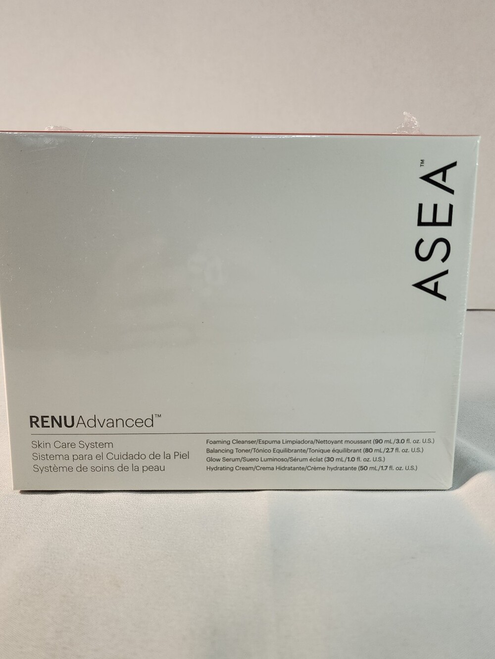 ASEA RENUAdvanced Hydrating Skin Care System - expires 05/27 Lot# K111225-4
